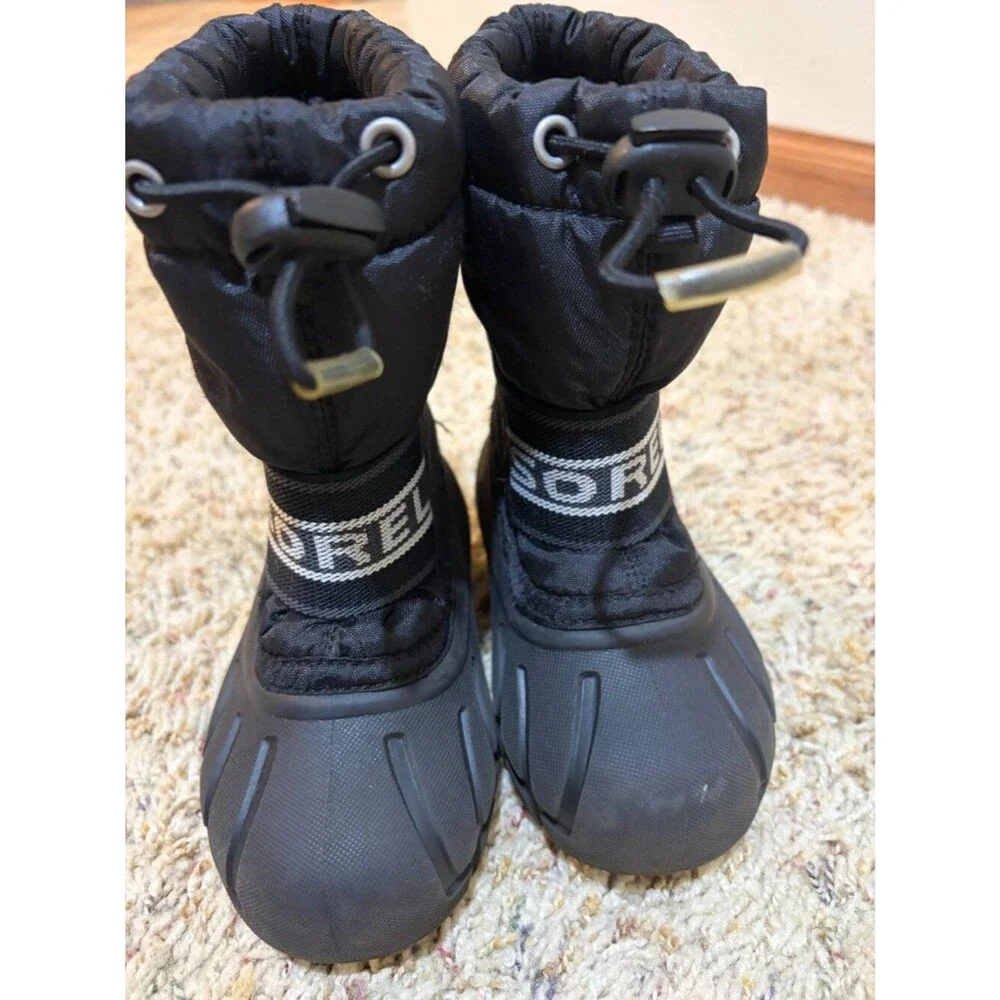Sorel Youth Cub Kids Winter Snowboots Snow Boots Black